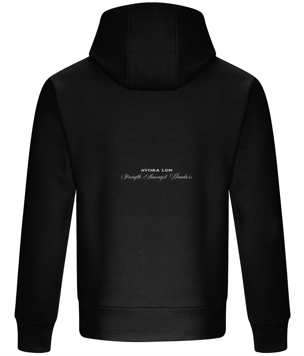 Avora London Les Amis Heavyweight Hoodie Black