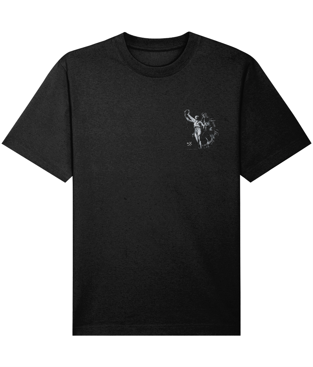 Avora London Rise From The Shadows Oversize T-Shirt Black