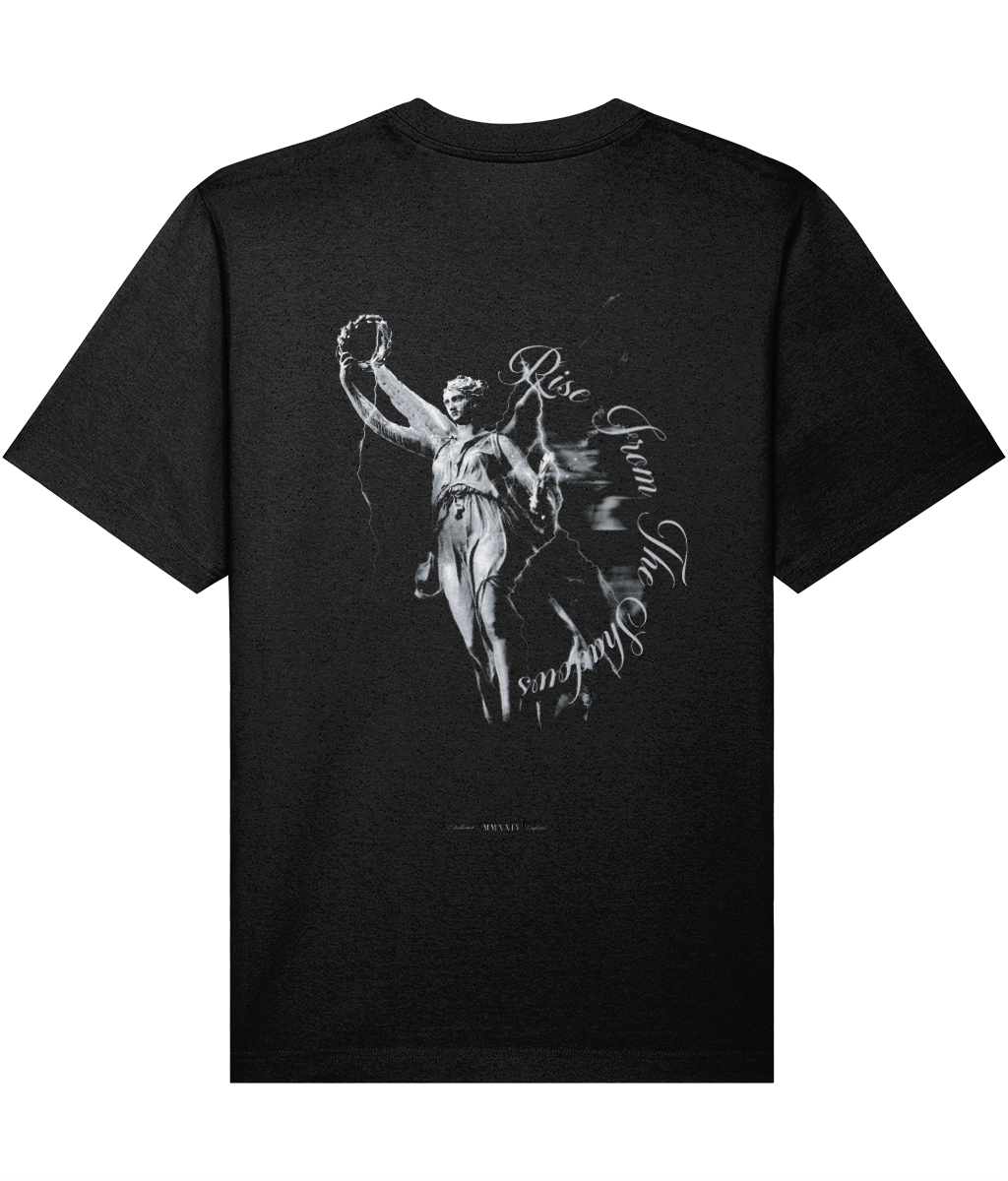 Avora London Rise From The Shadows Oversize T-Shirt Black