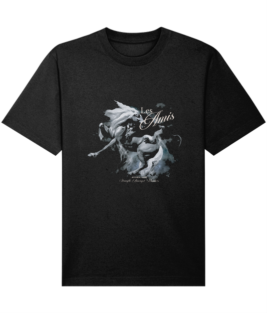 Avora London Les Amis Oversize T-Shirt Black