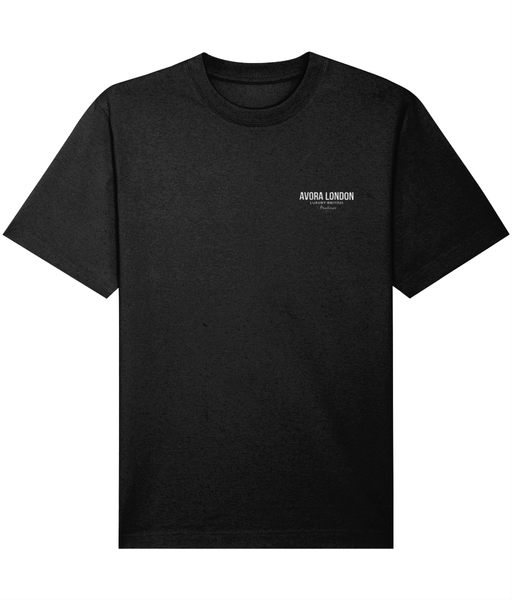 Avora London Statement T-Shirt Black