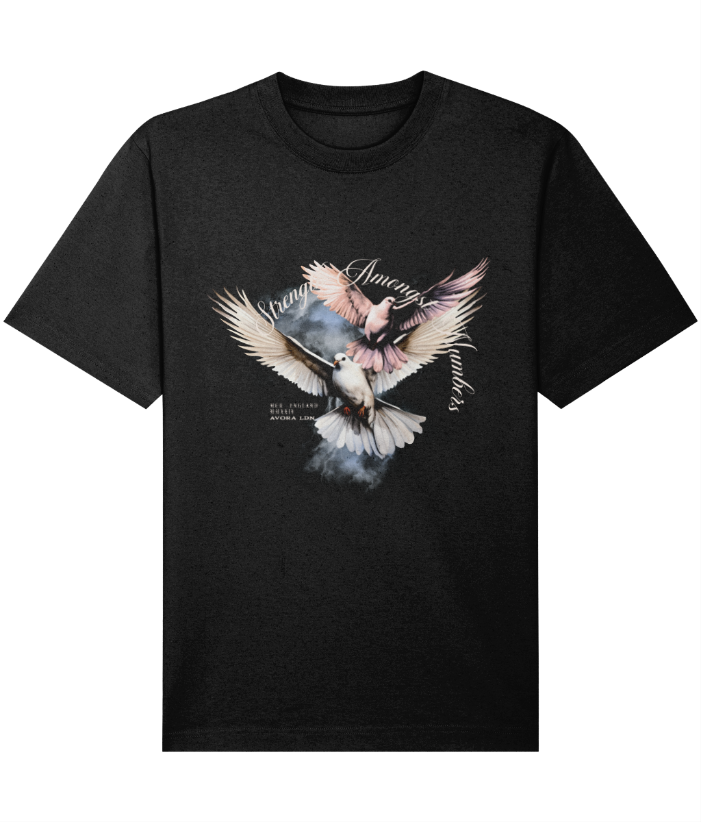 Avora London Strength Amongst Numbers T-Shirt Black