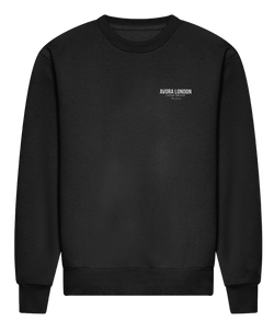 Avora London Statement Crew Sweat in Black