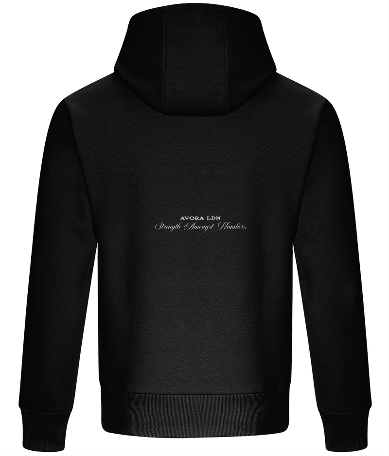 Avora London Les Amis Heavyweight Hoodie Black