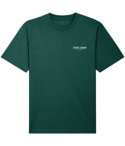 Avora London Statement T-Shirt Green