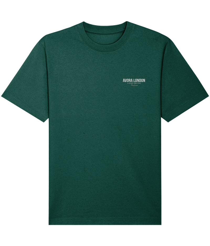 Avora London Statement T-Shirt Green