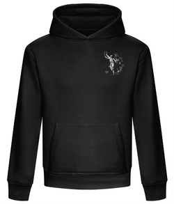 Avora London Rise From The Shadows Heavyweight Hoodie Black