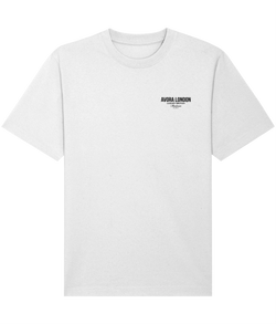 Avora London Statement T-Shirt in White