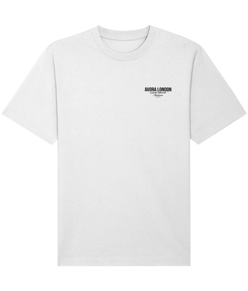 Avora London Statement T-Shirt in White