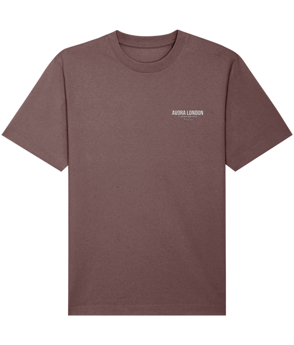 Avora London Statement T-Shirt Coffee