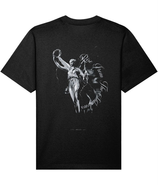 Avora London Rise From The Shadows Oversize T-Shirt Black