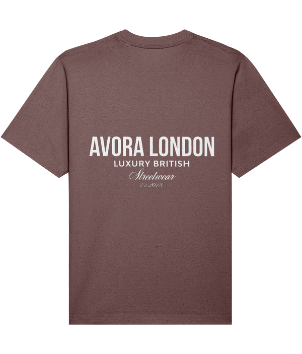 Avora London Statement T-Shirt Coffee