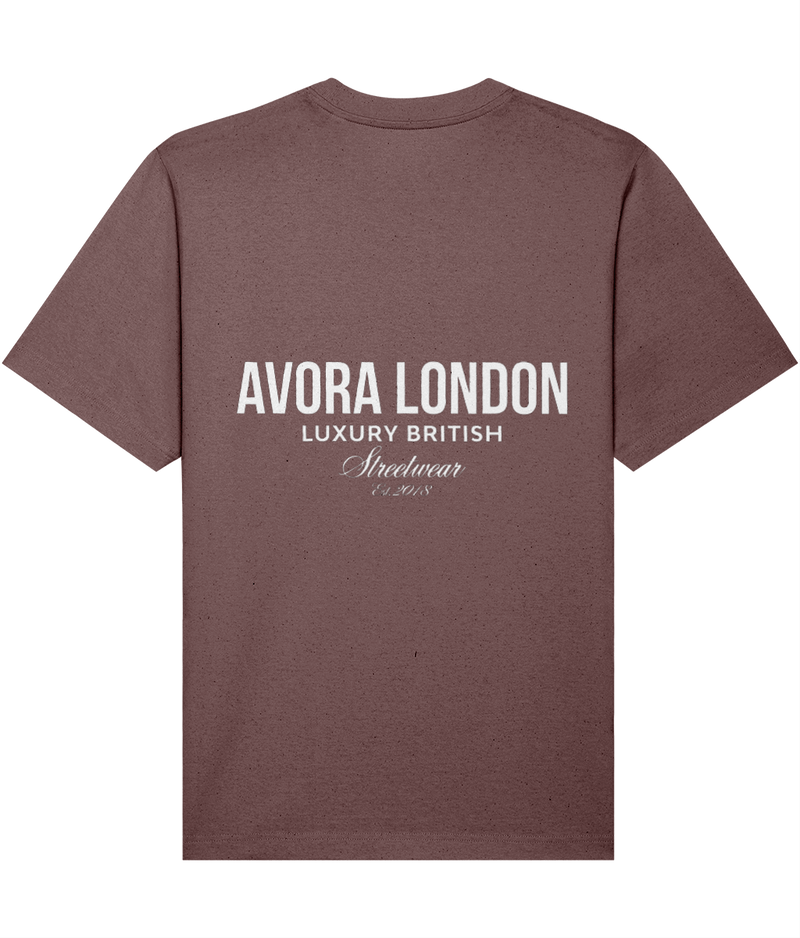 Avora London Statement T-Shirt Coffee