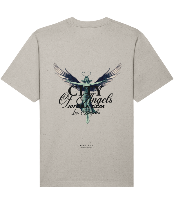 Avora London City of Angels Oversize T-Shirt Heather