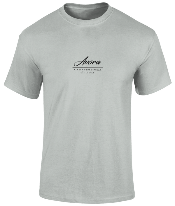 Avora London Finest Streetwear T-Shirt in Ash