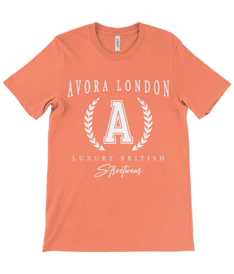 Avora London Academy T-Shirt in Orange