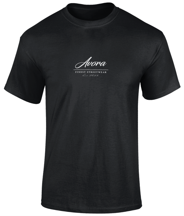 Avora London Finest Streetwear T-Shirt in Black
