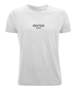 Avora London Butterfly Back Print Oversize T-Shirt in White