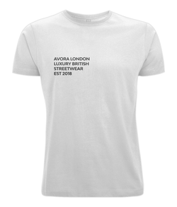 Avora London Oversize EST T-Shirt in White