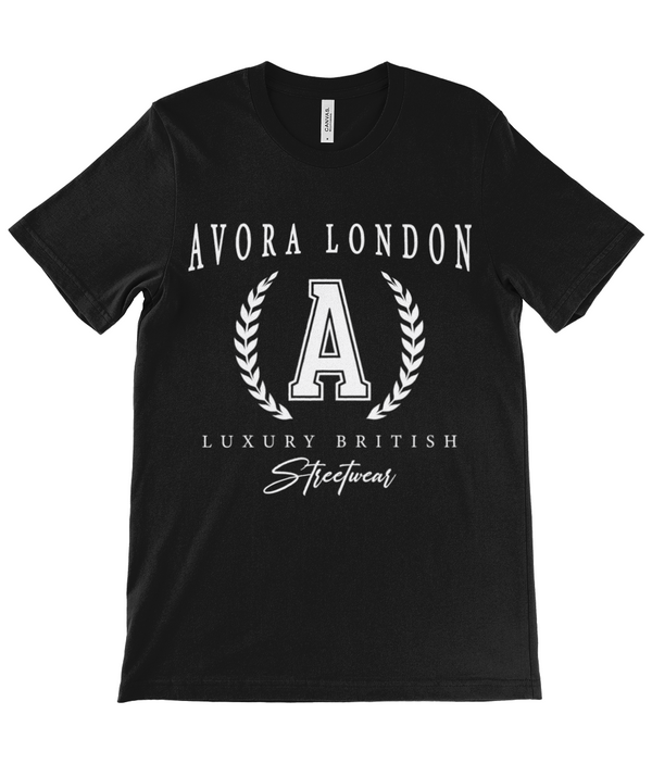 Avora London Academy T-Shirt in Black