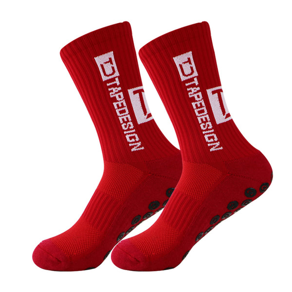 TD Grip Socks Red