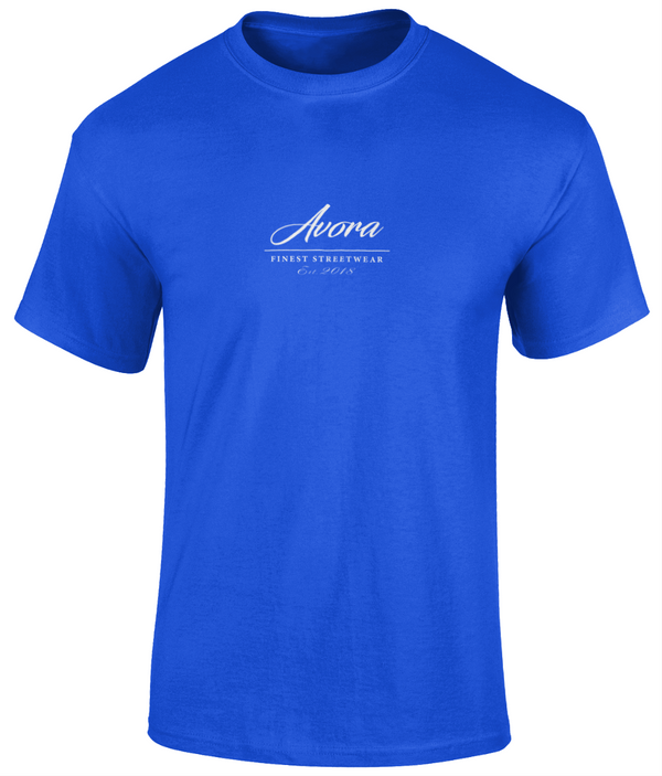 Avora London Finest Streetwear T-Shirt in Royal Blue