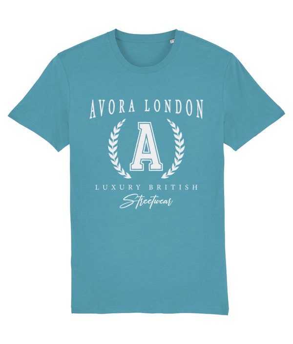 Avora London Academy T-Shirt in Atlantic Blue