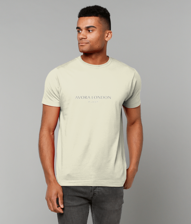 Avora London Alias T-Shirt in Natural/Grey